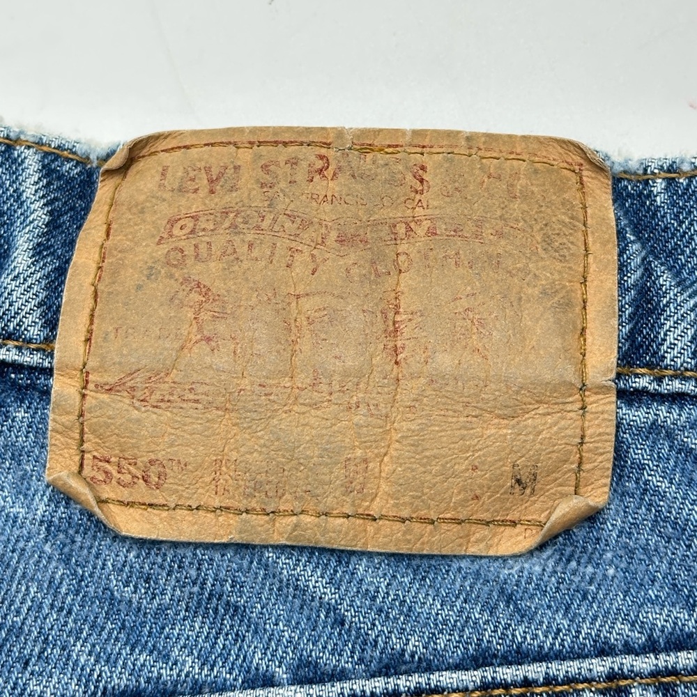 Vintage Levi’s Relaxed fit tapered leg 550‎ Blue Denim Jeans womens size 9M USA - Picture 5 of 15